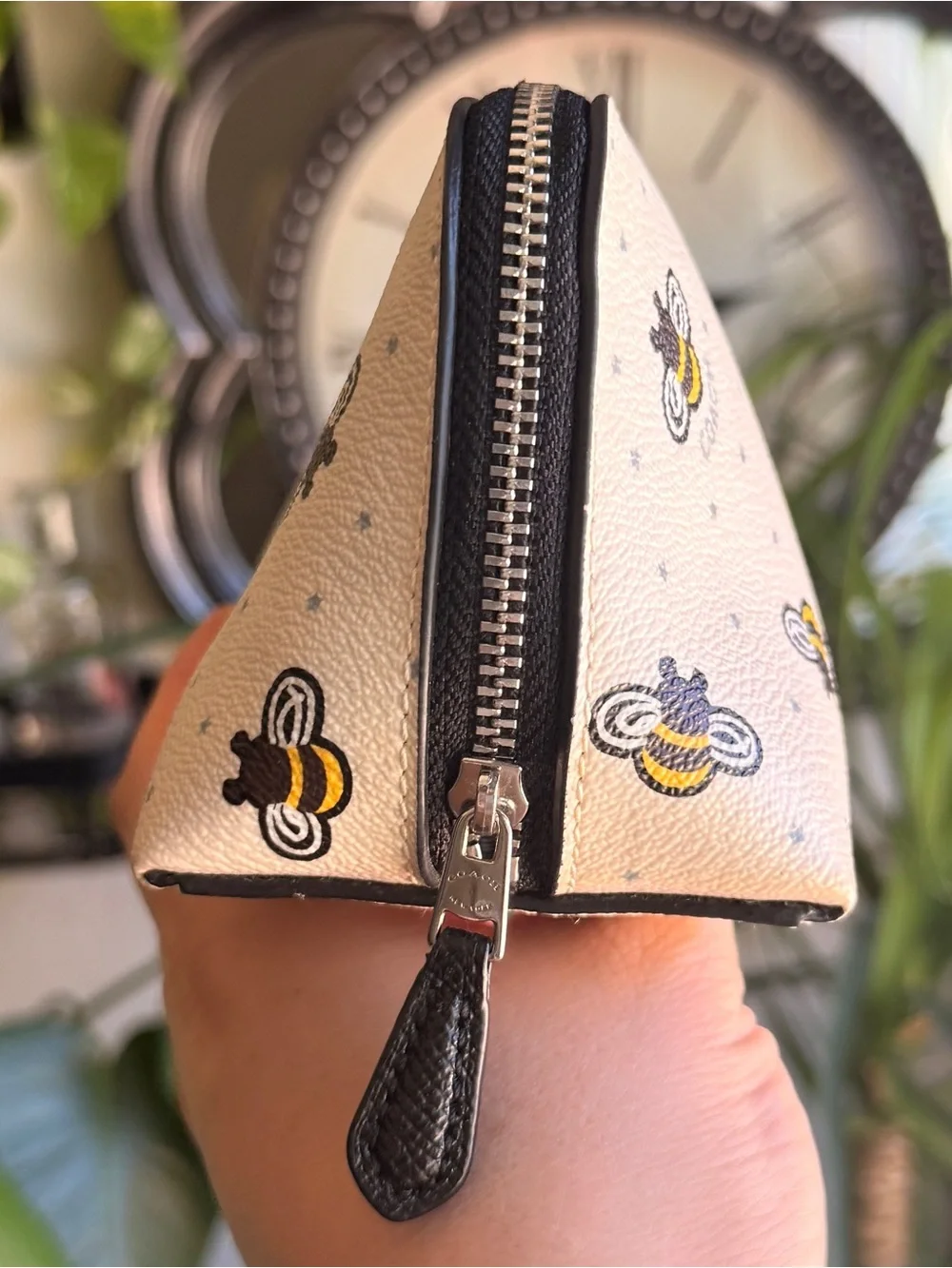 Coach cosmetic pouch